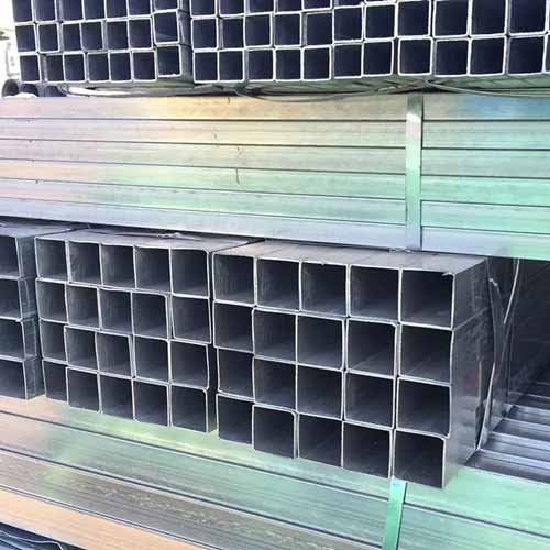 Square Tube Pipe Hollow Section Carbon Steel Q235 Square Metal Black Hot Rolled Rectangular Tube Steel Square Pipe